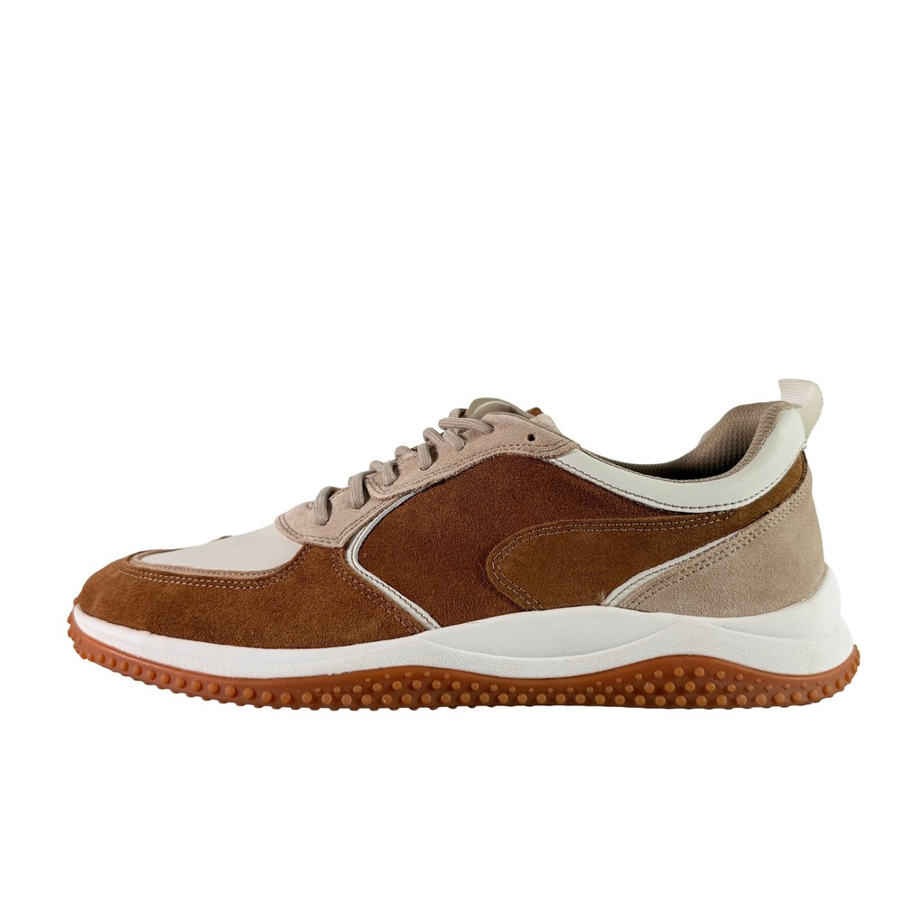 Clarks Puxton Run‎ Dark Tan Combi Men's 11 Suede Sneaker 26161759